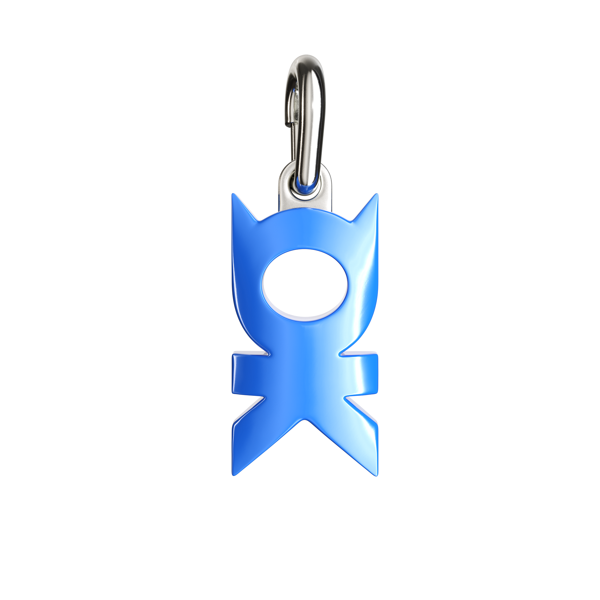 A detail of A-OK Pendant Mini in Chet Blue